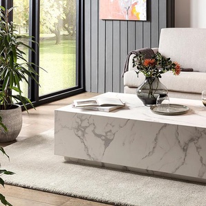 Couchtisch Kendenup 120 x 75cm Weiß/Weiß