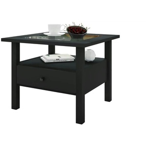Couchtisch  Lingis ¦ schwarz ¦ Maße (cm): B: 53,5 H: 42