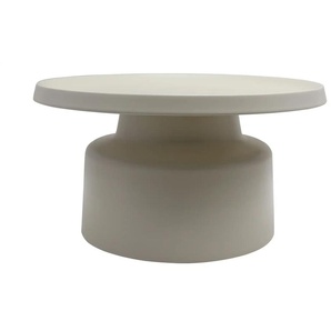 Couchtisch  Lovo ¦ beige ¦ Maße (cm): H: 40  Ø: 70