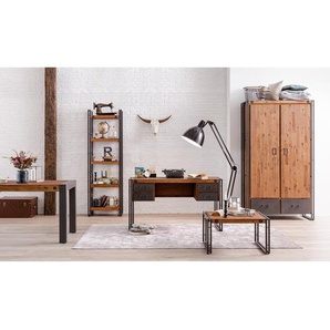 Couchtisch 70 cm 70 x 40 x 70cm Braun/Akazie