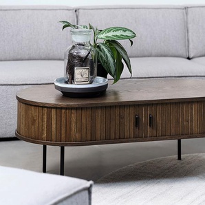 Couchtisch Maqueda 120 x 45cm Braun/Eiche Dunkel