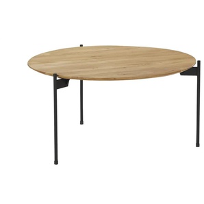 Couchtisch  Merzig ¦ holzfarben ¦ Maße (cm): H: 38  Ø: 74