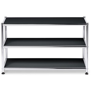 Couchtisch Metall »CN3«, offen, schwarz