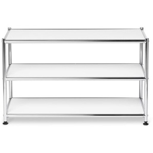 Couchtisch Metall »CN3«, offen, weiß