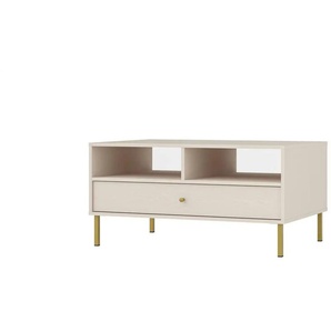 Selsey Couchtisch mit Schublade  Okito ¦ beige ¦ Maße (cm): B: 65 H: 50