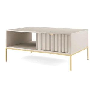 Selsey Couchtisch mit Schublade  Vellore ¦ beige ¦ Maße (cm): B: 68 H: 46