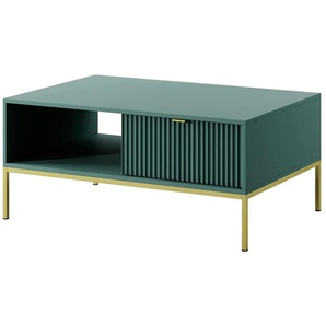 Selsey Couchtisch mit Schublade  Vellore ¦ grün ¦ Maße (cm): B: 68 H: 46