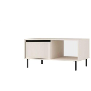 Selsey Couchtisch mit Schubladen Osaka ¦ beige ¦ Maße (cm): B: 60 H: 50
