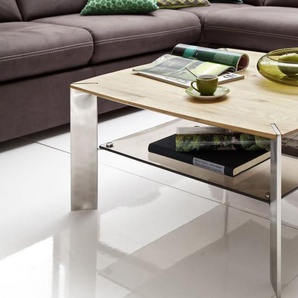 Couchtisch Nelia, Asteiche massiv, 80 cm