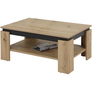 Couchtisch Paola 90 x 41 x 60cm Braun/Eiche Artisan Dekor