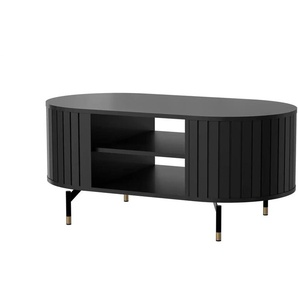 Couchtisch   ¦ schwarz ¦ Maße (cm): B: 104 H: 47