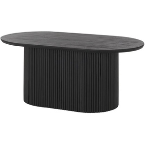 Couchtisch - schwarz - Materialmix - 60 cm - 46 cm | Möbel Kraft
