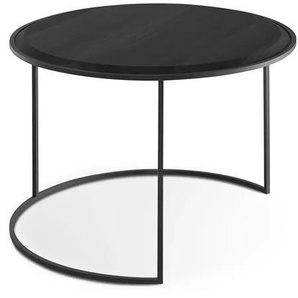 Couchtisch - schwarz - Materialmix - 62 cm - 44 cm | Möbel Kraft