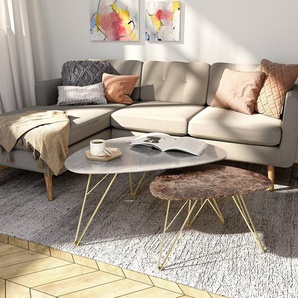 Couchtisch Sherry II 90 x 42 x 60cm Grau