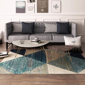 Couchtisch Sherry III 2-teilig 90 x 42 x 60cm