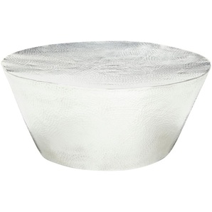 Couchtisch  Cheradi ¦ silber ¦ Maße (cm): H: 30  Ø: 70