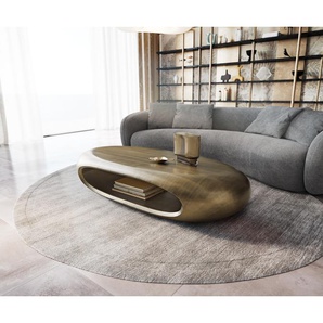 Couchtisch Sinor 140x65 cm Metallic Gold, Couchtische