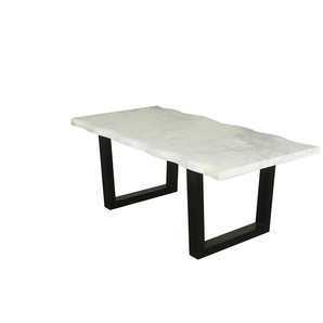 Couchtisch  Stone ¦ weiß ¦ Maße (cm): B: 115 H: 46