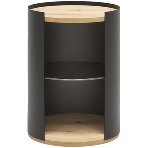 Couchtisch  Style - schwarz - Materialmix - 40 cm - 50 cm - [40.0] | Möbel Kraft