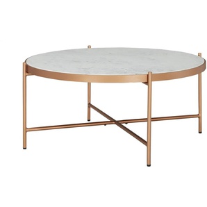 Couchtisch  Tamba ¦ weiß ¦ Maße (cm): H: 36  Ø: 84