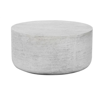 Couchtisch  Travertino ¦ grau ¦ Maße (cm): H: 40  Ø: 80
