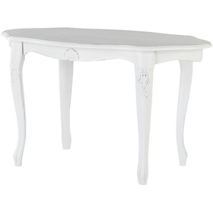 Couchtisch - weiß - Materialmix - 46 cm - 45 cm | Möbel Kraft