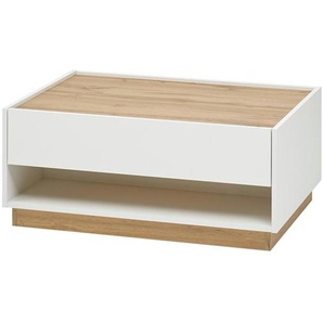Couchtisch mit Stauraum Cande ¦ weiß ¦ Maße (cm): B: 90 H: 60