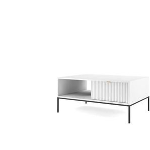 Couchtisch  Nova ¦ weiß ¦ Maße (cm): B: 104 H: 46
