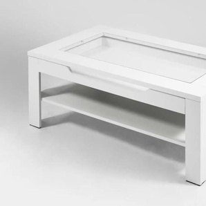 by Living Couchtisch Ralph ¦ weiß ¦ Maße (cm): B: 110 H: 43
