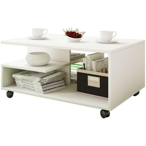 Couchtisch  Stango ¦ weiß ¦ Maße (cm): B: 80 H: 41