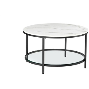 Couchtisch   ¦ weiß ¦ Maße (cm): B: 80 H: 45