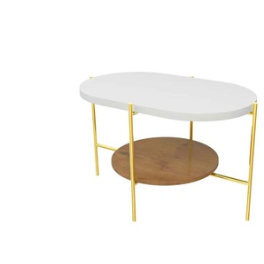 Couchtisch  Arena ¦ weiß ¦ Maße (cm): B: 80 H: 50