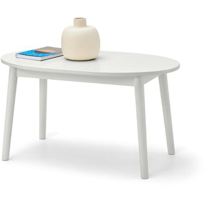 Couchtisch - weiß - Massivholz -