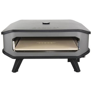 cozze  17 Pizzaofen fr Gas mit Thermometer und Pizzastein