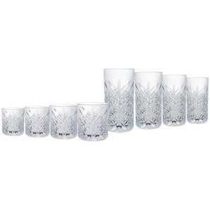 Creatable Gläserset, Klar, Glas, 15x24x19 cm, Essen & Trinken, Gläser, Gläser-Sets