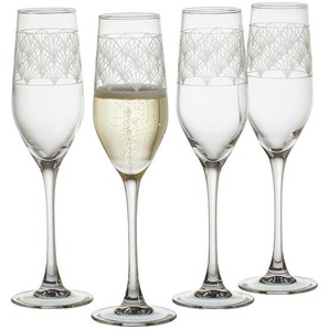 Creatable Gläserset Paradisio, Transparent, Glas, 4-teilig, 15.5x24x19 cm, Essen & Trinken, Gläser, Gläser-Sets