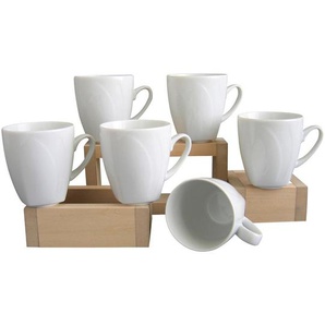 Creatable Kaffeebecher, Weiß, Keramik, 0,3 L,300 ml, Kaffee & Tee, Tassen, Kaffeebecher