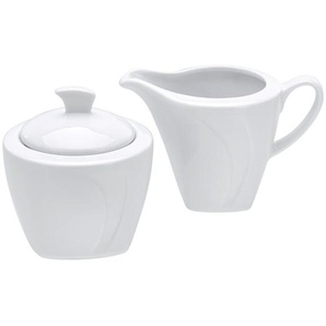Creatable Milch-, Weiß, Keramik, 12x12x28 cm, Kaffee & Tee, Zuckerdosen