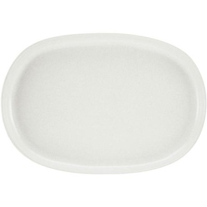 Creatable Servierplatte UNO Offwhite, Weiß, Keramik, oval, lebensmittelecht, Tischkultur & Servieren, Servierplatten
