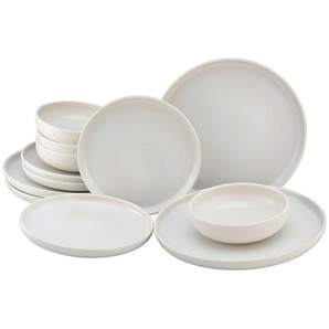 Creatable Tafelservice, Weiß, Keramik, 12-teilig, Uni, Essen & Trinken, Geschirr, Geschirr-Sets, Tafelservice