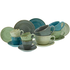 Creatable Tassenset Nature Collection colorful, Mehrfarbig, Keramik, 100 ml,300 ml, Kaffee & Tee, Tassen, Kaffeetassen-Sets