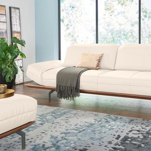 Creation BY ROLF BENZ 4-Sitzer CR.420, Designsofa, Loungesofa, in 2 Qualitäten, Holzrahmen in Eiche Natur oder Nußbaum, Breite 252 cm