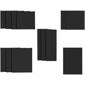crelando® Leinwände, 3-fach schwarz vorgrundiert
