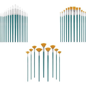 crelando® Pinsel-Set, feines Nylon-Synthetikhaar