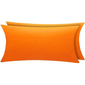 Cretonne Kissenhülle | orange | 40 cm |