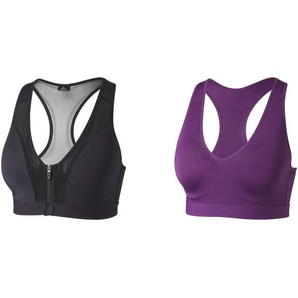 CRIVIT Damen Sport Bustier, High Level, mit Racer-Rücken