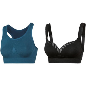 CRIVIT Damen Sport Bustier, Medium Level, kühlend