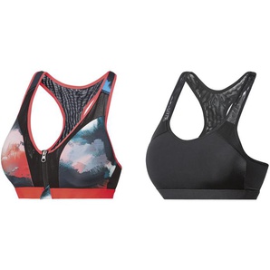 CRIVIT Damen Sportbustier, High-Level, mit stark formendem Effekt