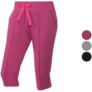 CRIVIT Damen Sweatcapri, mit Baumwolle