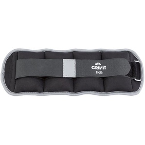 CRIVIT Gewichtsmanschetten 1kg, 2er Set